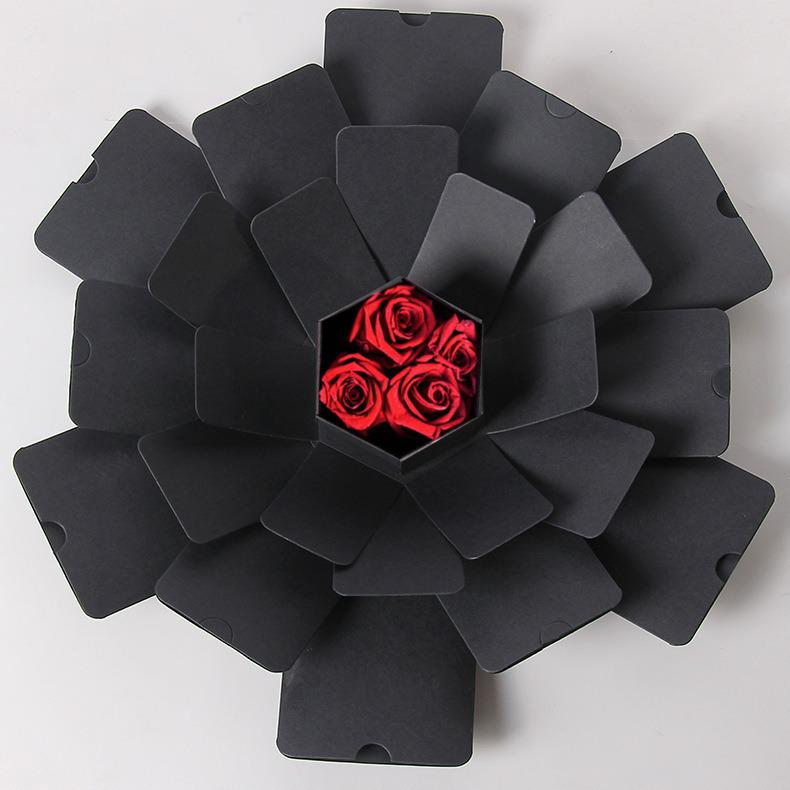 Коробка-взрыв в форме шестиугольника: Сделай сам Ручной работы Фотоальбом и Креативная Коробка-сюрприз