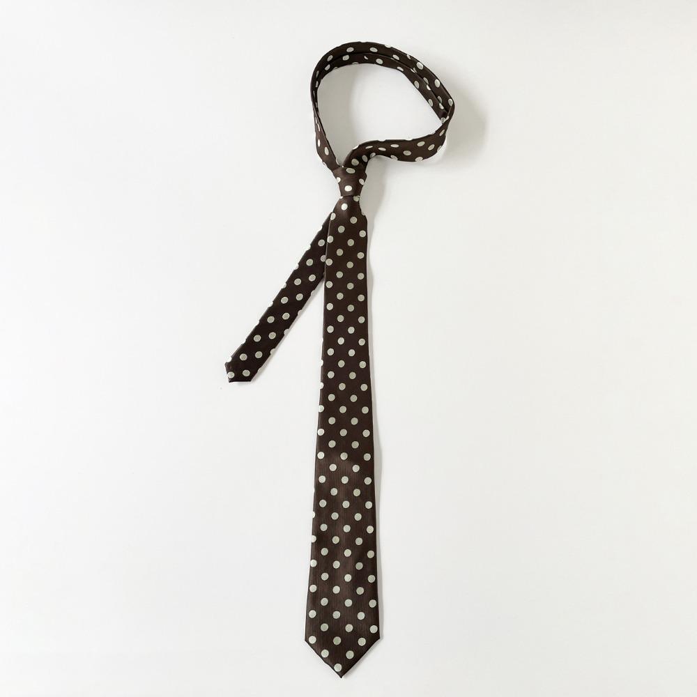 Wave Point Polka Dot Tie Korean Shirt Tie Decoration Fashion JK Uniform Necktie Women
