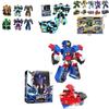Battle Tank And Fighter Jet Model Transforming Robot Mech Toy Interactive Toy For Kids Plastic Material