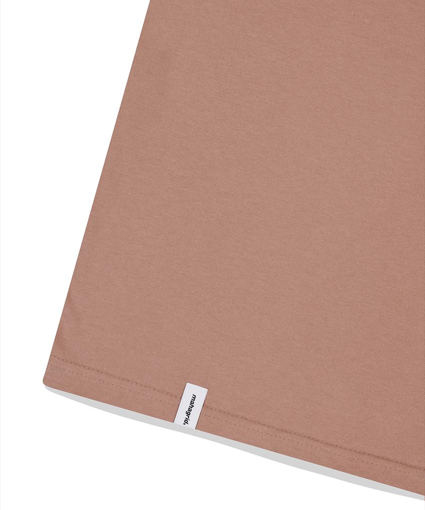 MAHAGRID Symbol Layered Ls Tee Brown(Mg2Efmt568A)