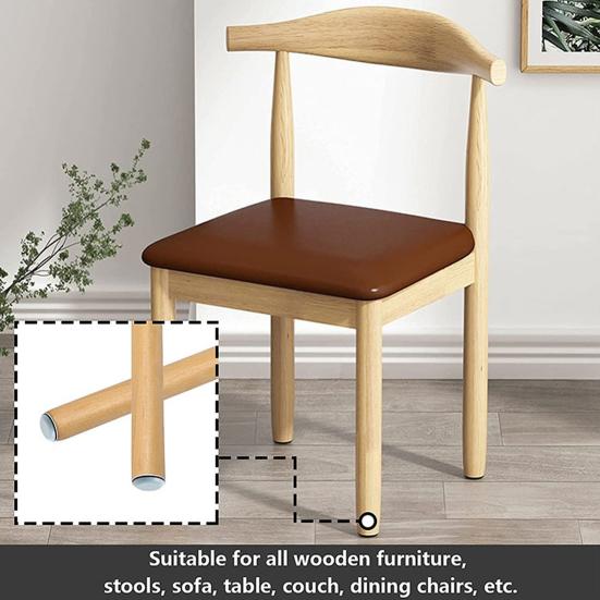 24 шт., прокладки для кухонной техники, бесшумные, безопасные, легко наносятся, самоклеящиеся, компактные, устойчивые к царапинам, мини-мебель, стол, стул, коврики для ног, кухонные принадлежности