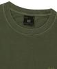 BROWNBREATH Tag Pigment Tee - Khaki