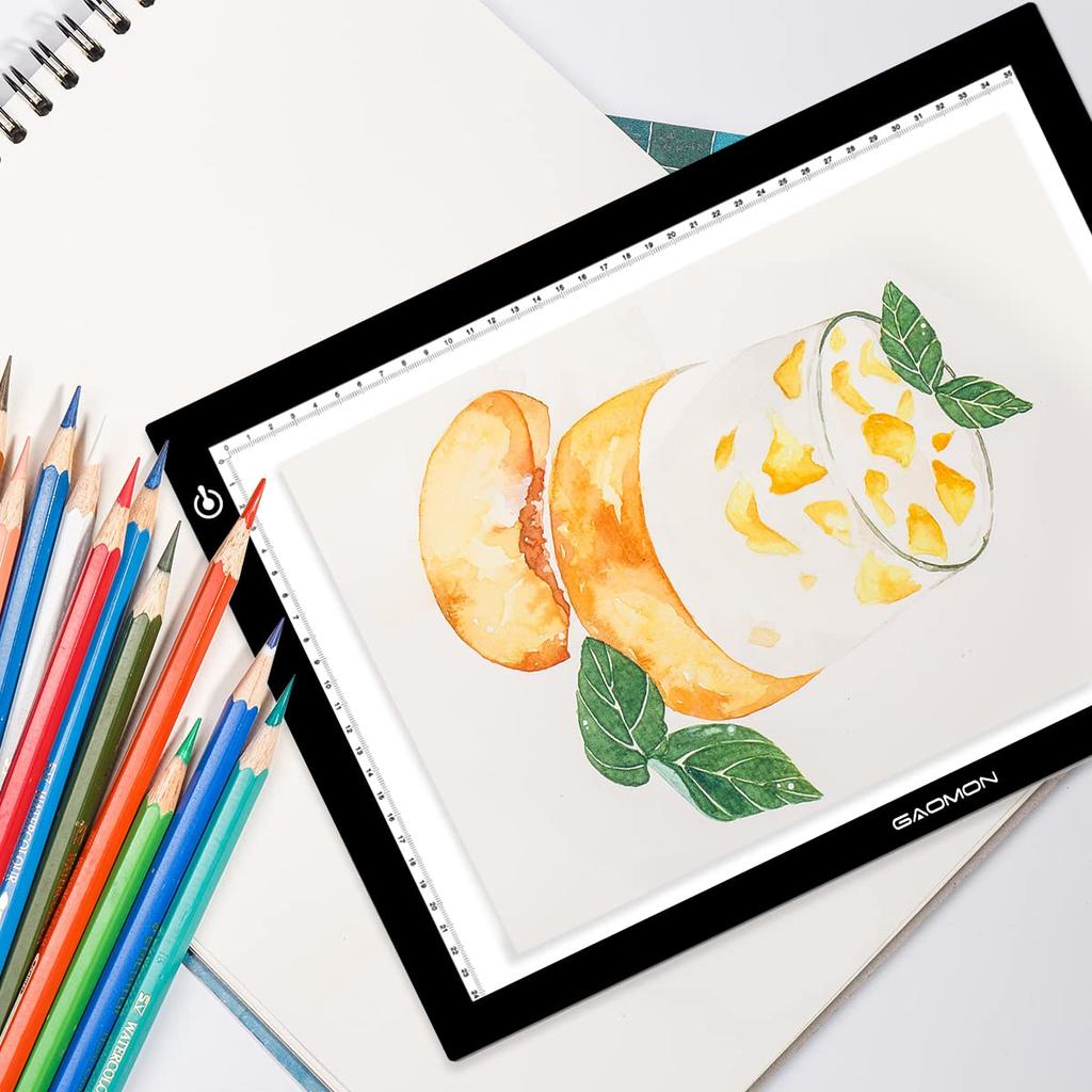 GAOMON B4 размер трассировки плавный 5 мм светодиодный светильник манга иллюстрации DIY ручной работы каллиграфия стенд, затемнение, легкий, ультратонкий корпус-GB4 рентген