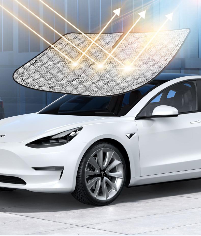 Солнцезащитная шторка на лобовое стекло автомобиля Li Xiang One L6789 - 4-слойная утолщенная теплоизоляционная солнцезащитная крышка