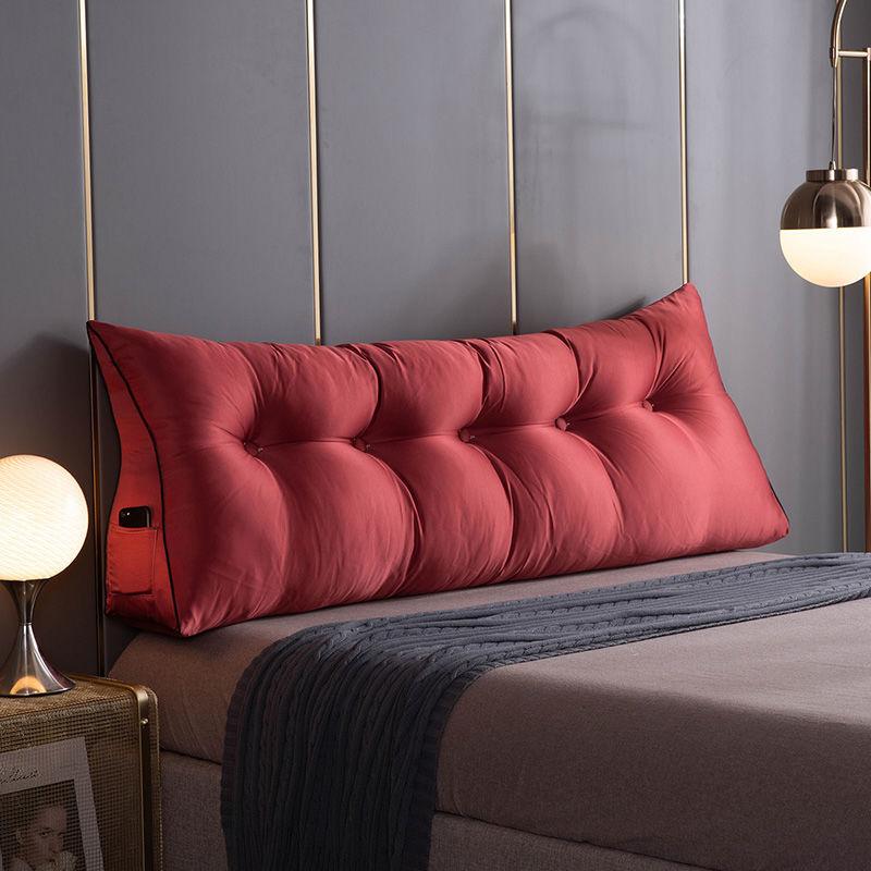 Современная большая спинка, съемная поясничная подушка, треугольная подушка для дивана, удобная прикроватная подушка, подушки, декор для дома