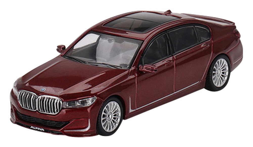 MINI GT Scale BMW Alpina B7 xDrive Aventurine Drive Finished Product 1/64 Right-hand