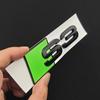 3D ABS Chrome Green Yellow Purple Blue Black Logo S3 Emblem Sticker Car Rear Trunk Badge For Audi S3 8V 8P 8L 8Y S 3 Accessories
