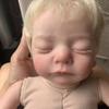 BZDOLL 45 см, 3D-краска, мягкая силиконовая кукла Reborn для мальчиков, игрушка для девочек, как настоящая, 19 дюймов, тканевое тело, спящий живой сосуд, вена