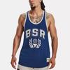 Under Armour Мужская толстовка без рукавов с принтом Project Rock Phantom-Blue 1376942-471