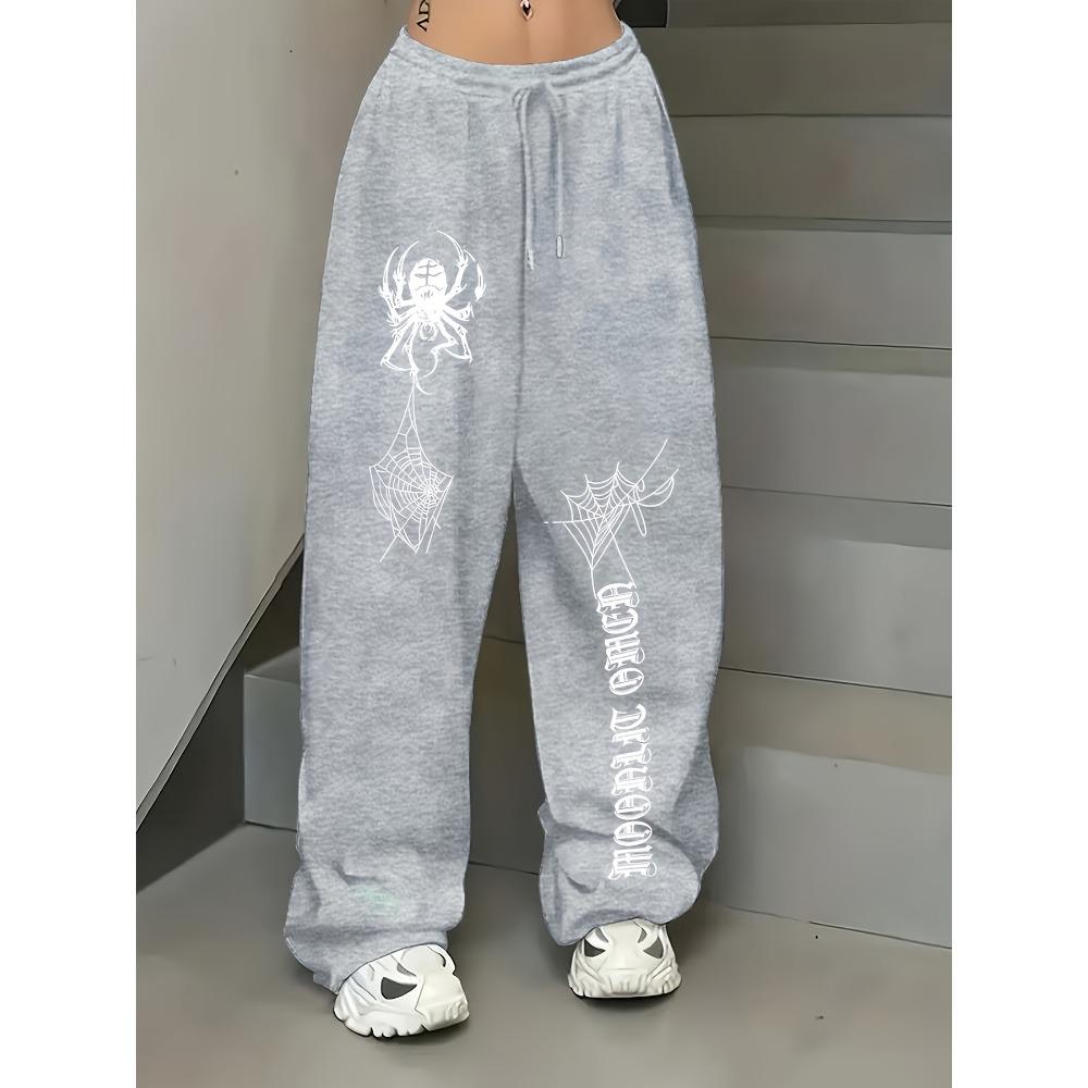 Мужские спортивные брюки с широкими штанинами и кулиской на талии, Повседневная и минималистичная уличная одежда, Одежда для дома