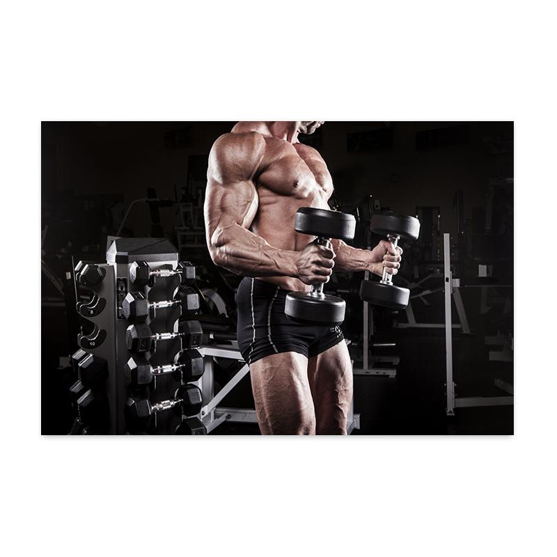 Мышцы, тяжелая атлетика, фитнес-плакаты и принты, современная вдохновляющая картина на холсте, настенные художественные картины для спортзала, офиса, домашнего декора