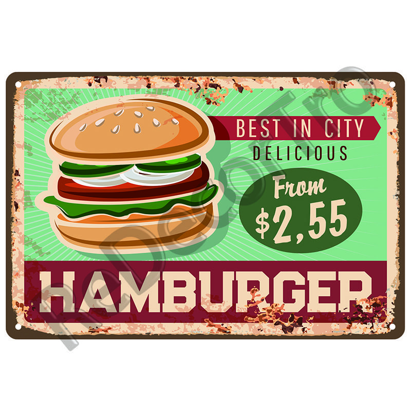 Retro Tin Signs Wall Art Bathroom Room Home Decor Items Vintage Metal Signs Accessories Luxury Decoration Poster Bar Accessories