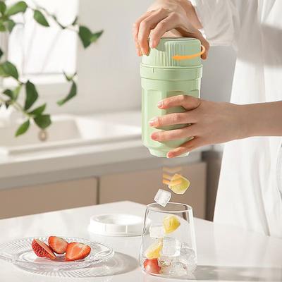 Форма для кубиков льда с герметичной крышкой, поворотный лоток для льда для хранения льда без запаха, без BPA, легкое извлечение кубиков, изготовление кубиков льда
