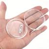 20PCS Transparent Pin Set, Plastic Button Making Kit, DIY Handmade Production, Self-made Button Badge Making Tool, Photo Button