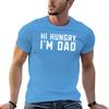 Hi Hungry I'm Dad funny dad joke hungry pun T-Shirt shirts graphic tees boys animal print t shirts