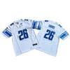 Mens American Football Jersey With Embroidered Number 14 Lion Team Design Cotton Blend Unisex Sportswear Training Game