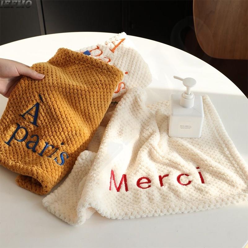 Super Absorbent Microfiber Hand Towels,Quick Drying Lint Free Kitchen Bathroom Towel, Highly Absorbent for Fast Hand Drying