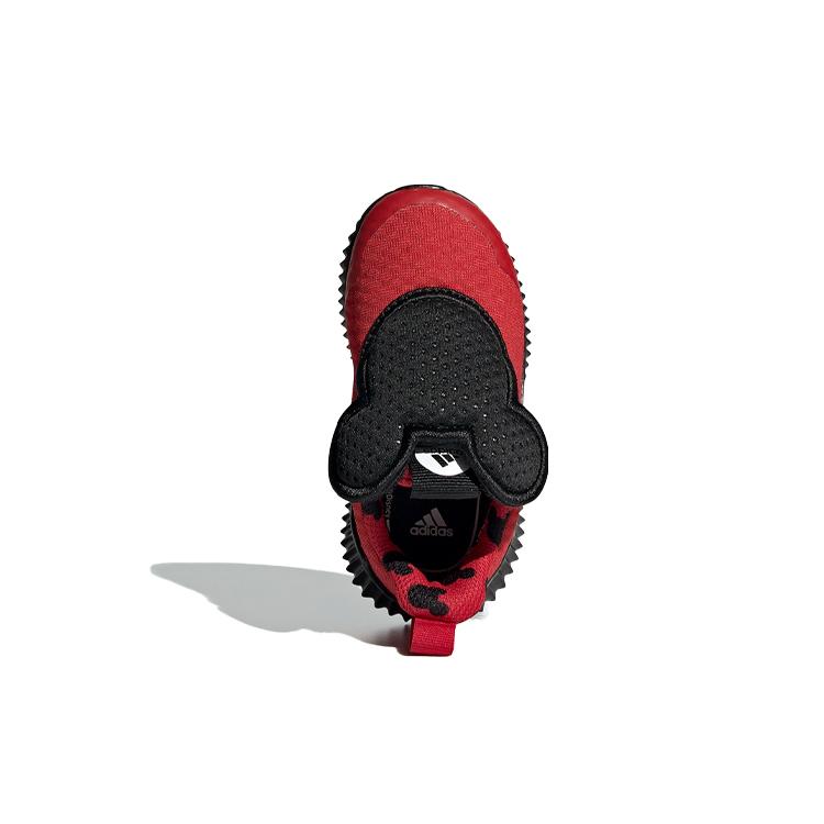 adidas Fortarun Mickey AC I Тканевые Удобные Низкие Детские Кроссовки Красные Черные Для Младенцев и Малышей G27187