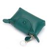 2024 Genuine Leather Coin Purse Women First Layer Of Cowhide Short Wallets Fashion Dumpling Key Wallet With Keychain Hobo Purse