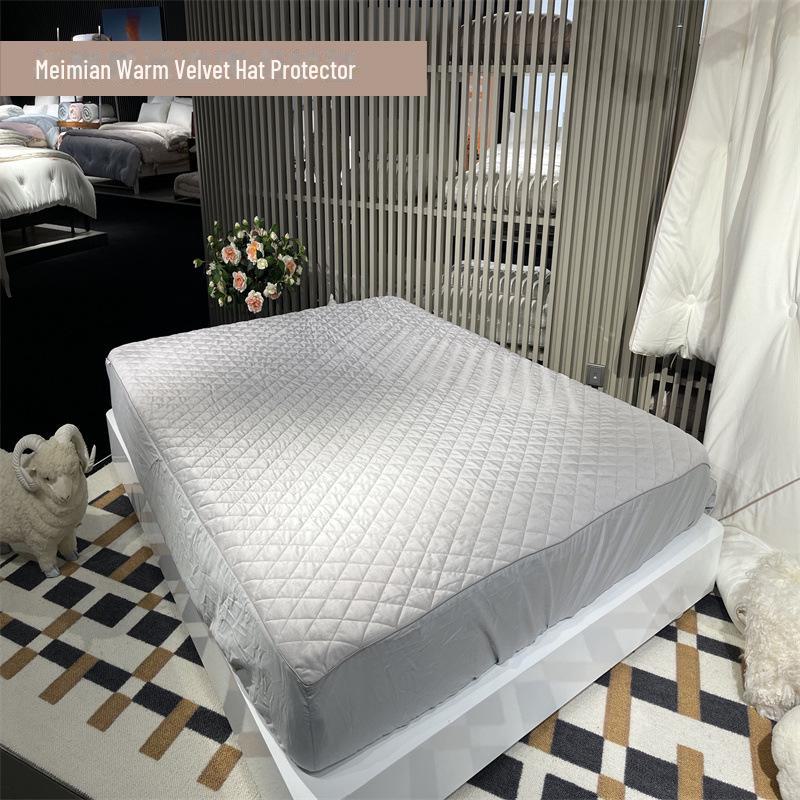 Защитный чехол для матраса Duo Xi Sanded: Моющийся чехол для односпальной кровати или спальни