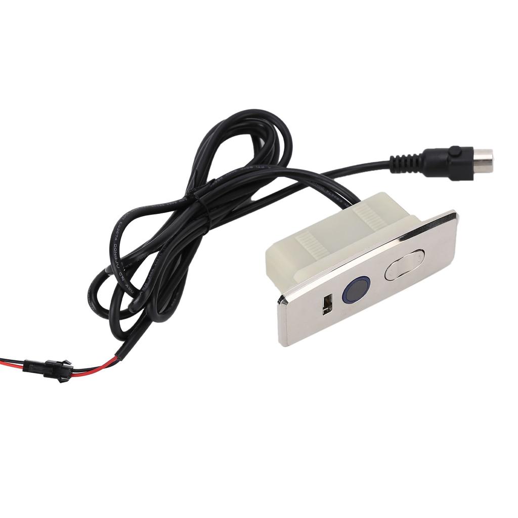 5-контактный выключатель питания для кресла-реклайнера, матовый DC, 3 кнопки, прямой контроллер дивана с 1-метровой световой полосой