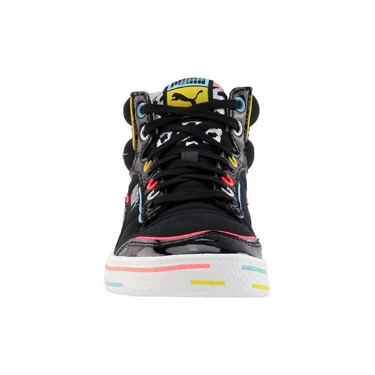 (WMNS) PUMA Unexpected x Ralph Sampson Mid 'Black White' Women's 371953-01