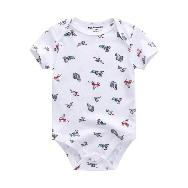 Детская одежда Боди для новорожденных с короткими рукавами Одежда для малышей