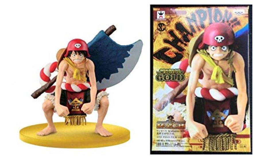 One Piece SCultures BIG Zoukeiou SPECIAL - ONE PIECE FILM GOLD - Monkey D. Луффи