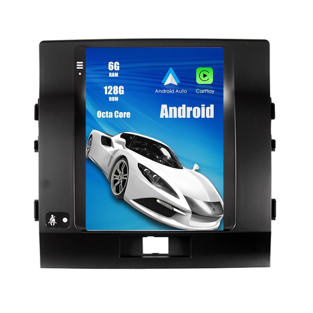Головное устройство Android Radio CarPlay, автомобильное стерео авторадио для Toyota Land Cruiser 2007-2015