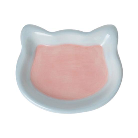 Ceramic Cats Feeding Bowl Kitten Food Whisker Friendly Dish