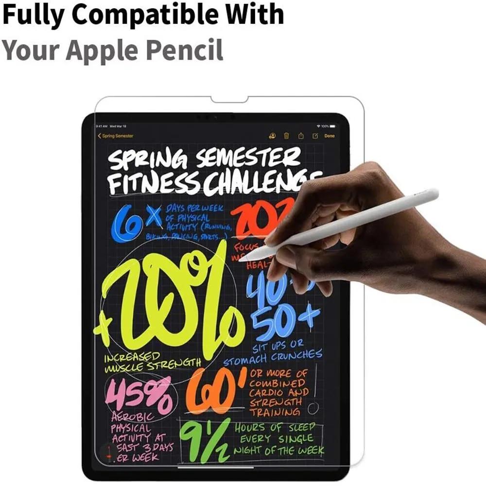Защитная пленка из закаленного стекла 9H для iPad 2017 2018 9,7 Air 1 2 Pro 11 10,5 10,2 2019 Mini 2 3 4 5 Защитная пленка без пузырьков