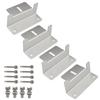 4Pcs Solar Panel Mounting Aluminum Bracket Mounts For RV Trailer Boat Roof Wall