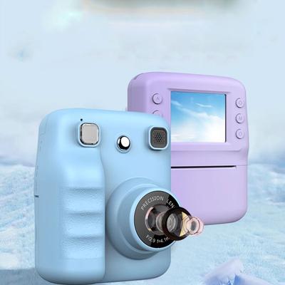 Детская камера может печатать, делать фотографии, записывать видео, подарки на день рождения, красочная для мальчиков и девочек, новая цифровая камера Polaroid, детские игрушки