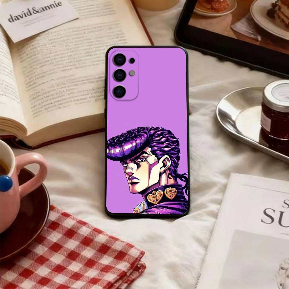 Чехол для телефона JoJo's Bizarre Adventure для Samsung S25,S24,S21,S22,S23,S30,Ultra,S20,Plus,Fe,Lite,Note,10, Мягкий черный чехол