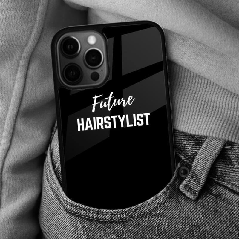 Я люблю парикмахера Мягкий чехол для телефона для iPhone 17 Air 16e Pro max 15 Pro 13 14 Plus 11 12 MagSafe Магнитный Coque