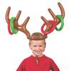 Inflatable Reindeer Antler Hat Ring Toss Game Kids Gift Christmas Family Game Toys Navidad Natal New Year Xmas Decor Noel 2024