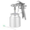 1.5mm Nozzle 750ml Capacity Suction Feeding Mode Air Paint Spray Gun Pneumatic Tool