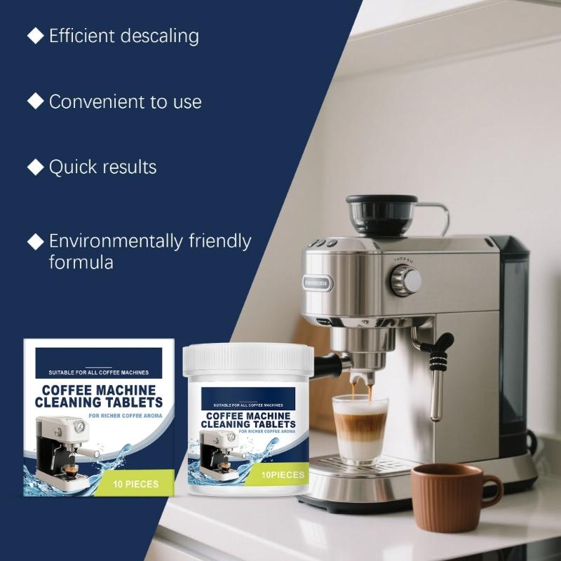 Coffee Machine Descaling Tablets Espresso Machine Cleaning Tablets Coffee Grinder Maintenance Accessories