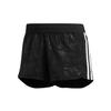 3S W Embossed Shorts Training Running Breathable Fitness Women Shorts Black DT1671
