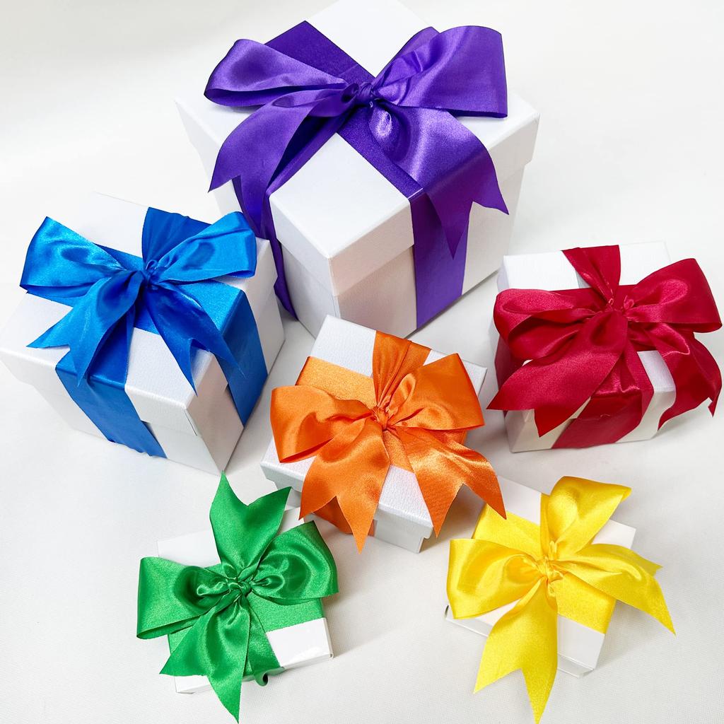 60 м радужная атласная лента шириной 5 см, цветная тканевая лента, гирлянда для упаковки подарков, сделай сам, бант, бахрома, подвесной баннер для вечеринки, фон