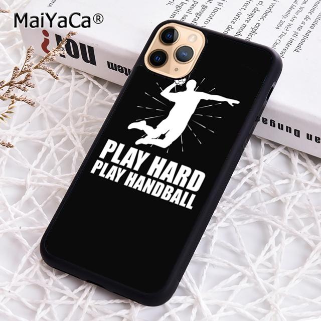 Настоящие девушки играют в гандбол цитаты Чехол для телефона Для iPhone 17 Air 16 pro max 15 14 plus 12 13 Чехол coque