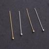 25mm Head Pin Ball Needles Supplies for Jewelry Making DIY Accessories Necklace Bracelet Earring
