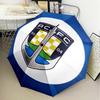 1PC Auck-land Football Club Printed Umbrella Folding umbrella, automatic umbrella 8-Frame for Travel, camping Fan gifts Christmas Gifts