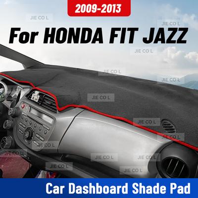 Для HONDA FIT JAZZ 2009-2013 Автомобильный коврик на панель приборов Защитная накладка на панель от УФ-лучей Коврик на панель Солнцезащитная подушка Защитные аксессуары
