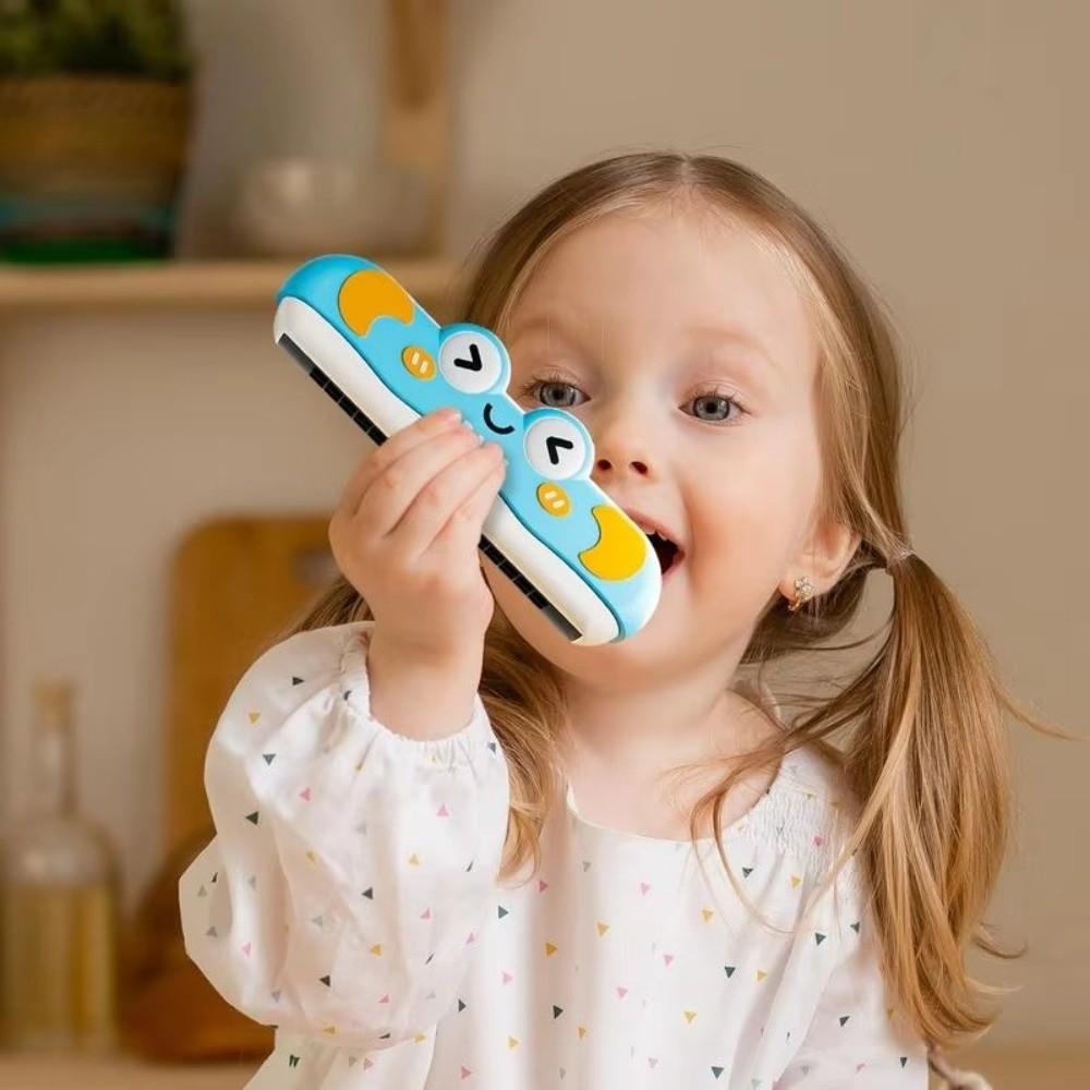 Portable Children Harmonica Toy 16 Holes Play Instrument Beginner Harmonica for Boys and Girls