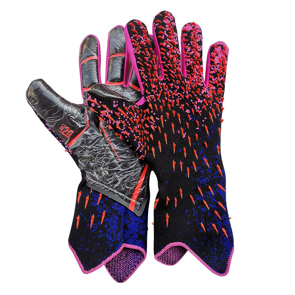 Football Goalkeeper Gloves Strong Grip for Soccer Goalie Goalkeeper Gloves with Size 6/7/8/9/10 Football Gloves for Adult