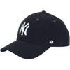 Вельветовая кепка Clean Up MLB NY Черная FREE 47 CLEAN UP Тонкий вельвет Clean Up Нью-Йорк Янкис 14858299 FSB36C2973 '47brand