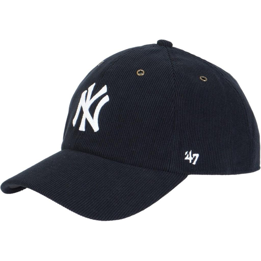 Вельветовая кепка Clean Up MLB NY Черная FREE 47 CLEAN UP Тонкий вельвет Clean Up Нью-Йорк Янкис 14858299 FSB36C2973 '47brand