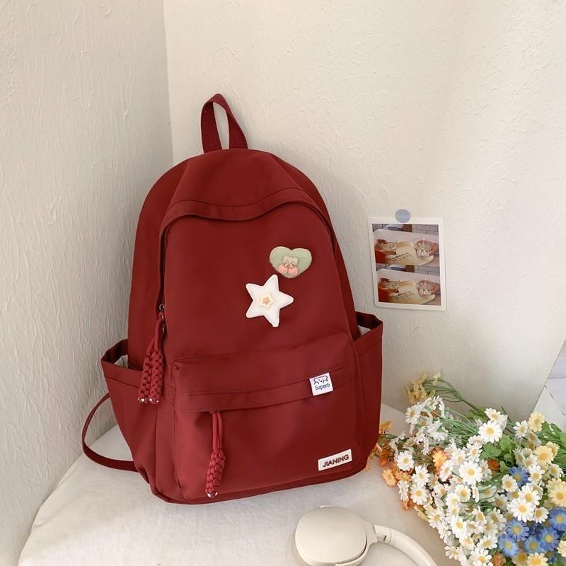 JK Schoolbag Good-looking Simple Junior High School Girls Fresh College Student Niche Design Sense Spring Outing Travel Backpack