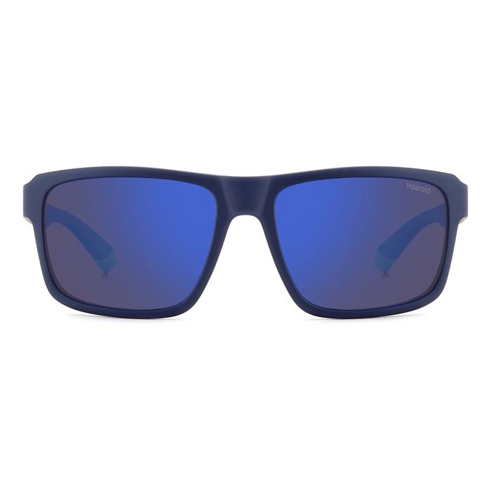 Lunettes de Soleil POLAROID PLD 2158/S 58/17/135 FLL MATTE BLUE POLYCARBONATE FRAMES MAN POLAROID PLD 2158/S MATTE BLUE